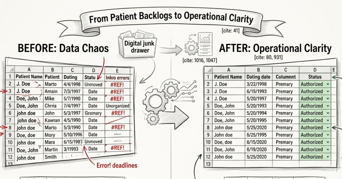 From Patient Backlogs to Operational Clarity: A Healthcare Data Overhaul
